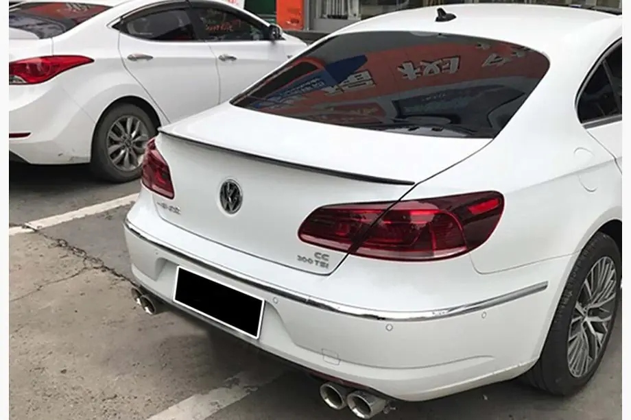 Volkswagen Passat CC 2008–2017 Spoiler DPT (2012-2017, svart högglans) Foto 2