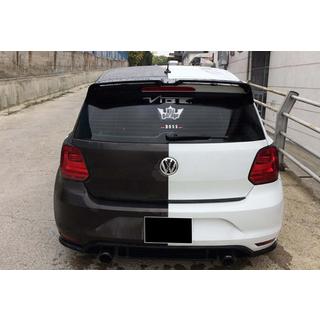 Spoiler DPT V-3 (HB, blank svart) Volkswagen Polo 2010–2017 foto 4