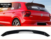 Volkswagen Polo 2017– DPT V-3 bakspoiler (2017-2021, HB, blank svart) foto 1