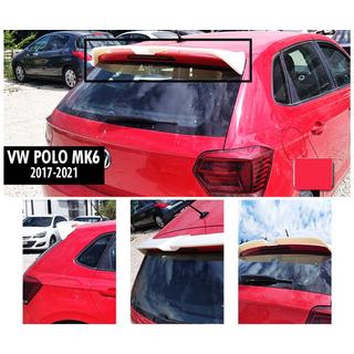 Spoiler DPT V-4 (2017-2021, HB, blank svart) Volkswagen Polo 2017– foto 1