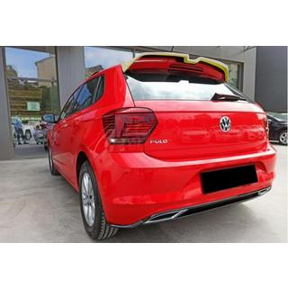 Spoiler DPT V-4 (2017-2021, HB, blank svart) Volkswagen Polo 2017– foto 3