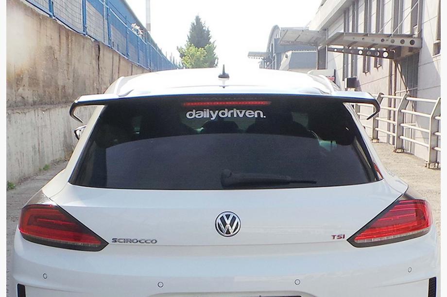 Volkswagen Scirocco 2008–2017 Spoiler DPT V-1 (2014-2017, blank svart) Image