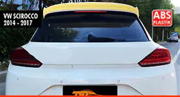 Volkswagen Scirocco 2008–2017 DPT V-2 spoiler (2014-2017, blanksvart) foto 1