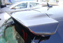 Volkswagen Scirocco 2008–2017 Spoiler DPT V-3 (2008-2013, blank svart) foto 5