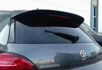 Volkswagen Scirocco 2008–2017 Spoiler DPT V-4 (2008-2013, svart högglans) foto 6