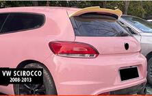 Volkswagen Scirocco 2008–2017 DPT V-5 spoiler (2008-2013, svart högglans) foto 1