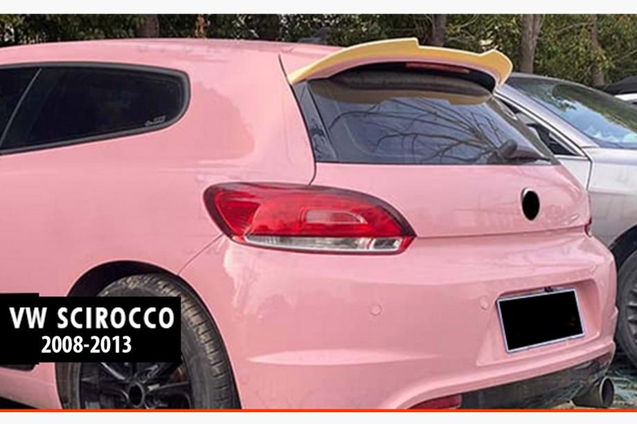 Volkswagen Scirocco 2008–2017 DPT V-5 spoiler (2008-2013, svart högglans) Image