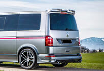 Volkswagen T6 2015–2024 DPT spoiler (svart högglans) foto 2