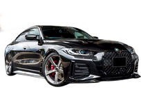 BMW 4-serien G22/23/26 2020– Frontläpp DPT V-2 (för G22/G23, blanksvart) foto 4