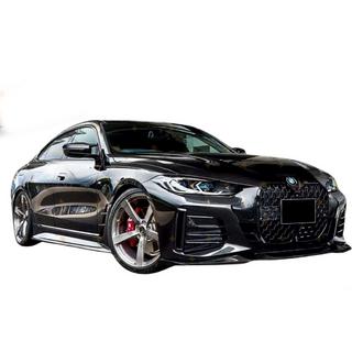 Frontläpp DPT V-2 (för G22/G23, blanksvart) BMW 4-serien G22/23/26 2020– foto 4