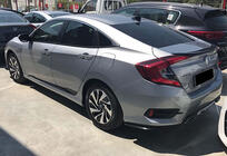 Honda Civic Sedan X 2016–2021 Bakre FLAP-tillägg DPT (blank svart) foto 2