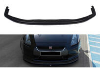 Nissan GT-R 2008–2025 DPT främre stötfångarläpp (svart högglans) foto 1