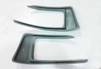 Seat Leon 2013–2020 Canards för bakre stötfångare DPT (2017-2020, 2 st, blank svart) foto 7