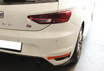 Seat Leon 2013–2020 Bakre FLAP-tillägg DPT (blank svart) foto 1