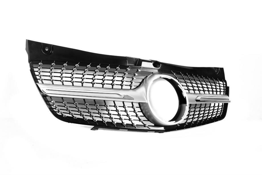 Mercedes Vito W639 2004–2014 Frontgrill Diamond Silver (2010-2014) Foto 5