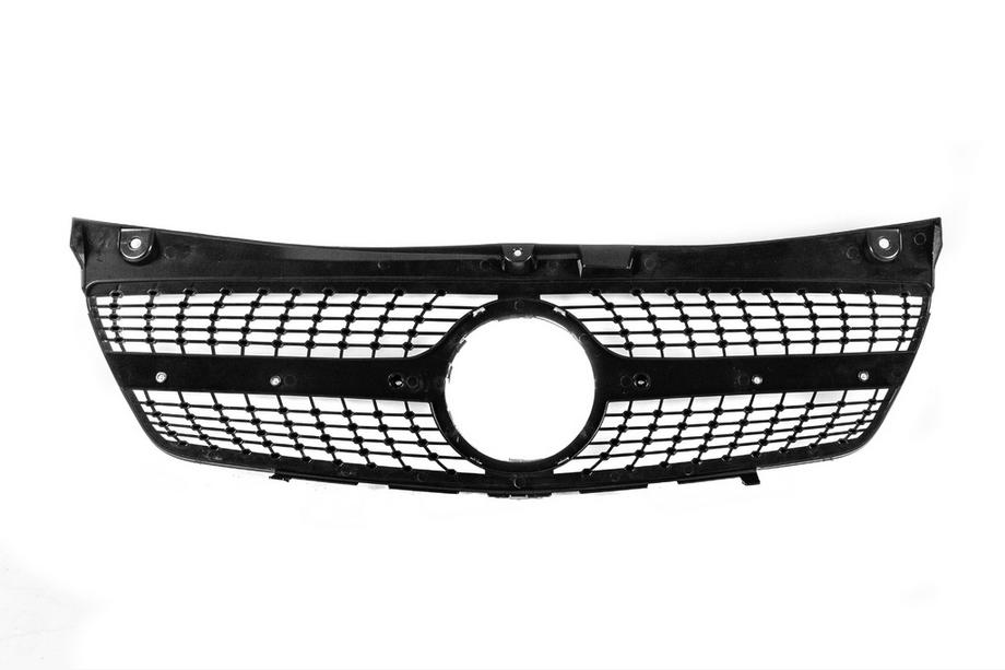Mercedes Vito W639 2004–2014 Frontgrill Diamond Silver (2010-2014) Foto 6
