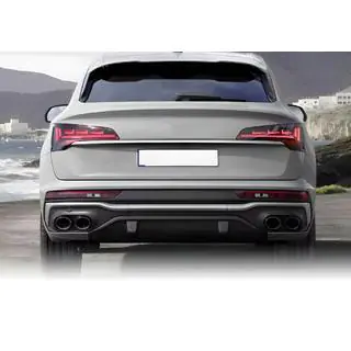 Bakre diffuser (2020-2024, med avgastips Black) foto 2