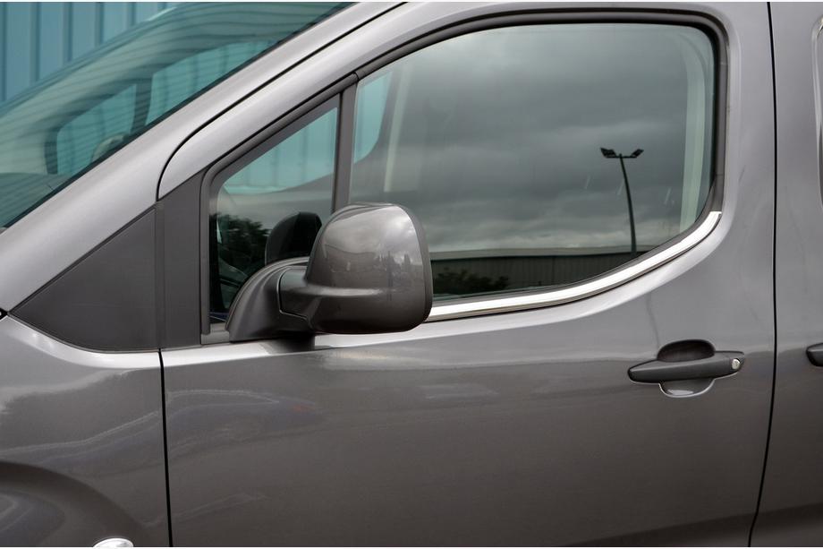 Toyota Proace City 2016– Fönsterlister Omsa Line (2 st, rostfritt stål) Foto 5