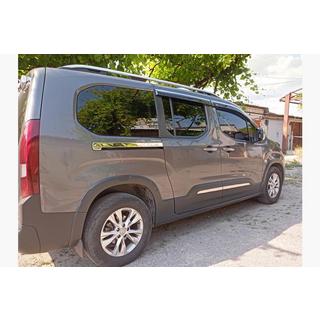 Lister i rostfritt stål för skjutdörr (2 st) Toyota Proace City 2016– foto 1