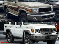 Toyota Land Cruiser 70 1984– Facelift-kit för 2024 foto 1