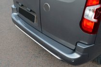 Toyota Proace City 2016– Kromad bakre stötfångarskydd Omsa Line foto 8