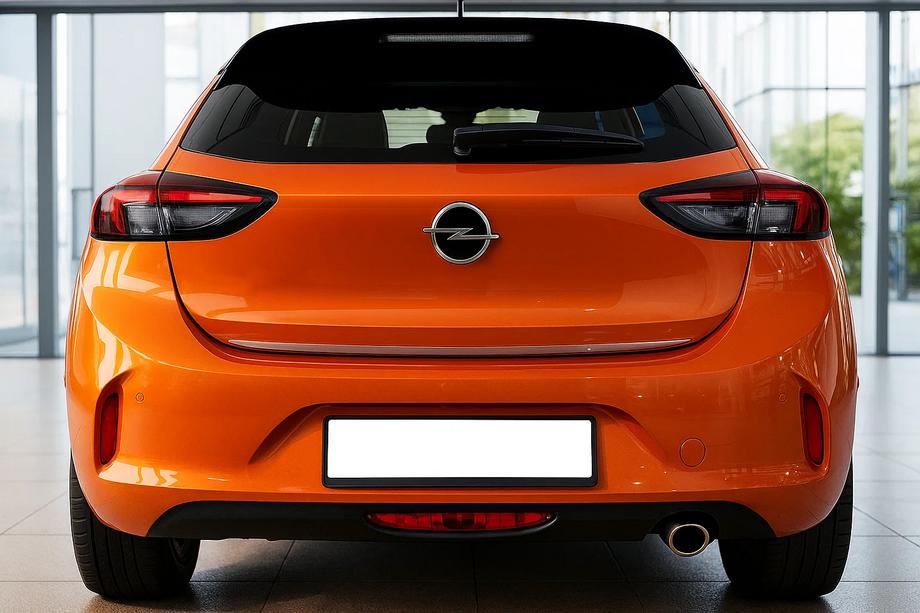 Opel Corsa F 2019– Kromlist till baklucka (rostfritt stål) Foto 1
