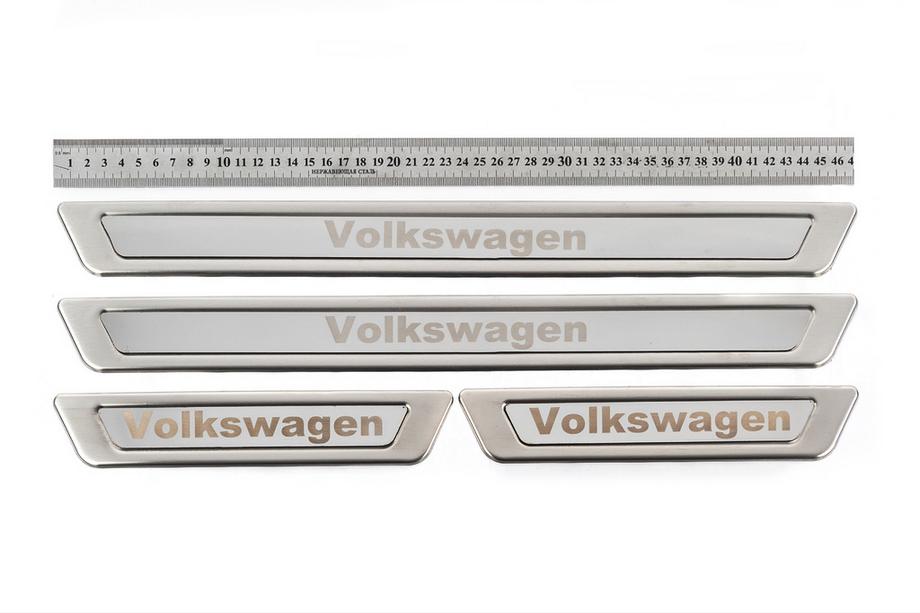 Volkswagen Universella instegslister Volkswagen V-1 (4 st., rostfritt stål) Foto 1