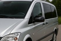 Mercedes Vito W639 2004–2014 Spegelskal Svarta (2010-2014, rostfritt stål) foto 1
