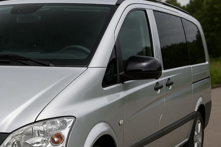 Mercedes Vito W639 2004–2014 Spegelskal Svarta (2010-2014, rostfritt stål) Image