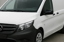 Mercedes Vito/V-klass W447 2014– Spegelkåpor svarta (rostfritt stål) foto 1