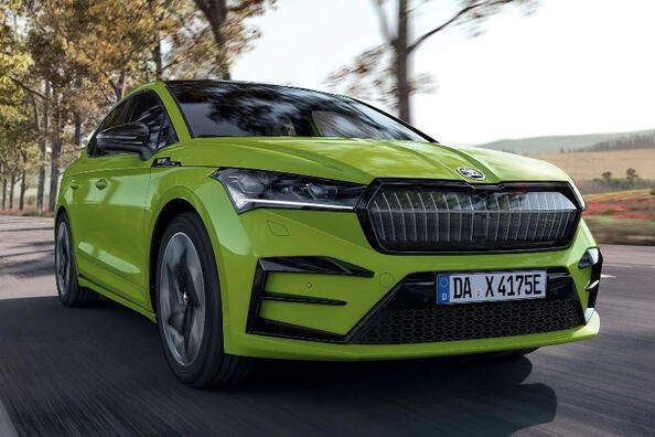 Skoda Enyaq Coupe RS iV: test av sportig elektrisk crossover