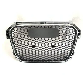 Frontgrill RS-style V-1 (2010-2014, svart med krom)