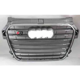 Frontgrill S-style (2010-2014, grå med krom)