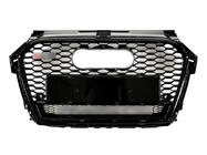 Audi A1 2010–2018 Frontgrill i RS-stil med Quattro-text (2014-2018, svart) foto 2