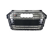 Audi A1 2010–2018 S-style frontgrill (2014-2018, svart med krom) foto 2