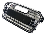 Audi A1 2010–2018 S-style frontgrill (2014-2018, svart med krom) foto 3
