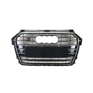 S-style frontgrill (2014-2018, svart med krom) foto 2