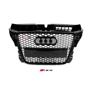 RS-style frontgrill (2008-2012, svart med krom) Audi A3 2003–2012 foto 1
