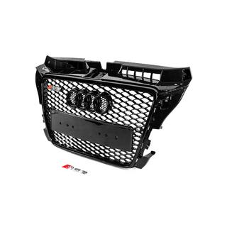 RS-style frontgrill (2008-2012, svart med krom) Audi A3 2003–2012 foto 2