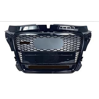 Frontgrill i RS-stil V-2 (2008-2012, svart) Audi A3 2003–2012