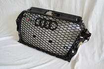 Audi A3 2012–2020 RS-stil frontgrill (2012-2016, svart) foto 5
