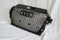 Audi A3 2012–2020 RS-stil frontgrill (2012-2016, svart) foto 6