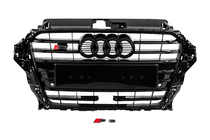 Audi A3 2012–2020 Frontgrill S-style (2012-2016, svart) foto 1