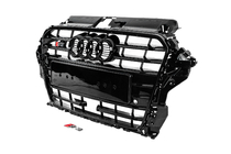 Audi A3 2012–2020 Frontgrill S-style (2012-2016, svart) foto 2