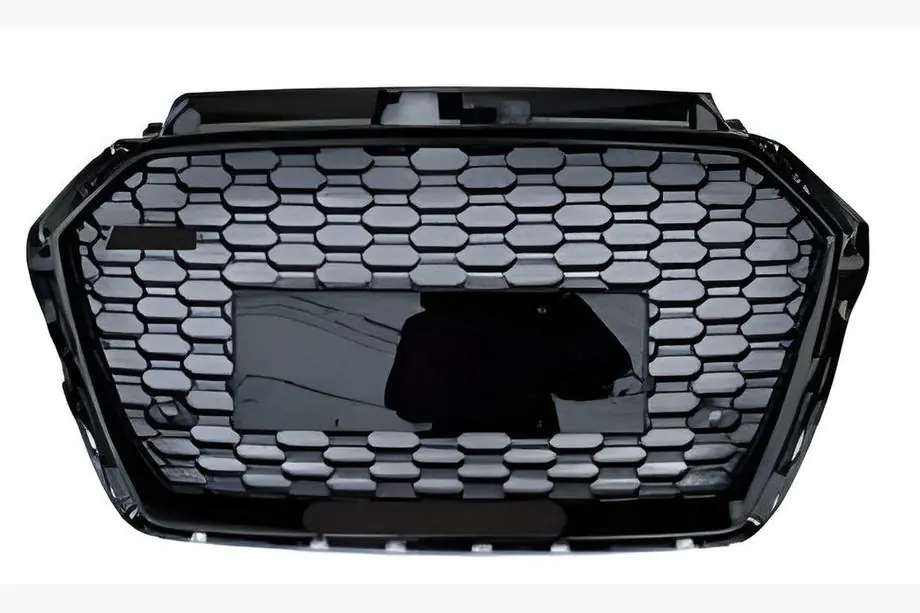 Audi A3 2012–2020 Framgrill i RS-stil (2016-2020, utan logotyp, svart) Image