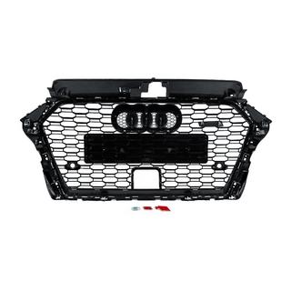 RS-style frontgrill (2016-2020, svart/grå) foto 4