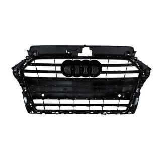 Frontgrill S-style (2016-2020, svart med krom) foto 4