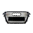 Audi A4 B8 2007–2015 Frontgrill i RS-stil (2012-2015, svart) foto 1