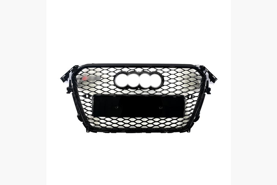 Audi A4 B8 2007–2015 Frontgrill i RS-stil (2012-2015, svart) Image