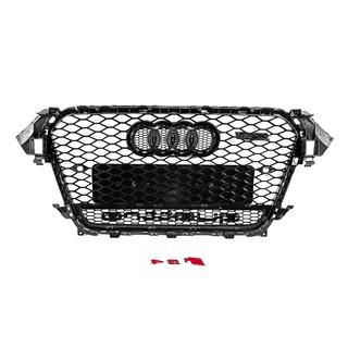 Främre svart grill i RS-stil med Quattro-emblem (2012-2015) foto 4